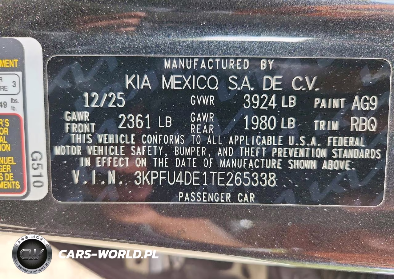 2026 Kia K4 Ex VIN:3KPFU4DE1TE265338 - 12