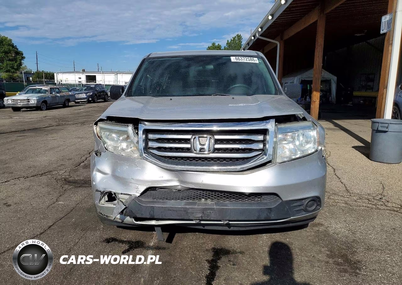 2013 Honda Pilot Lx VIN:5FNYF4H23DB008132 - 5