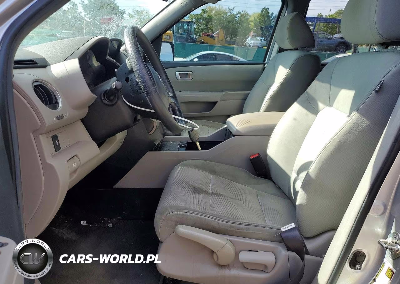 2013 Honda Pilot Lx VIN:5FNYF4H23DB008132 - 7