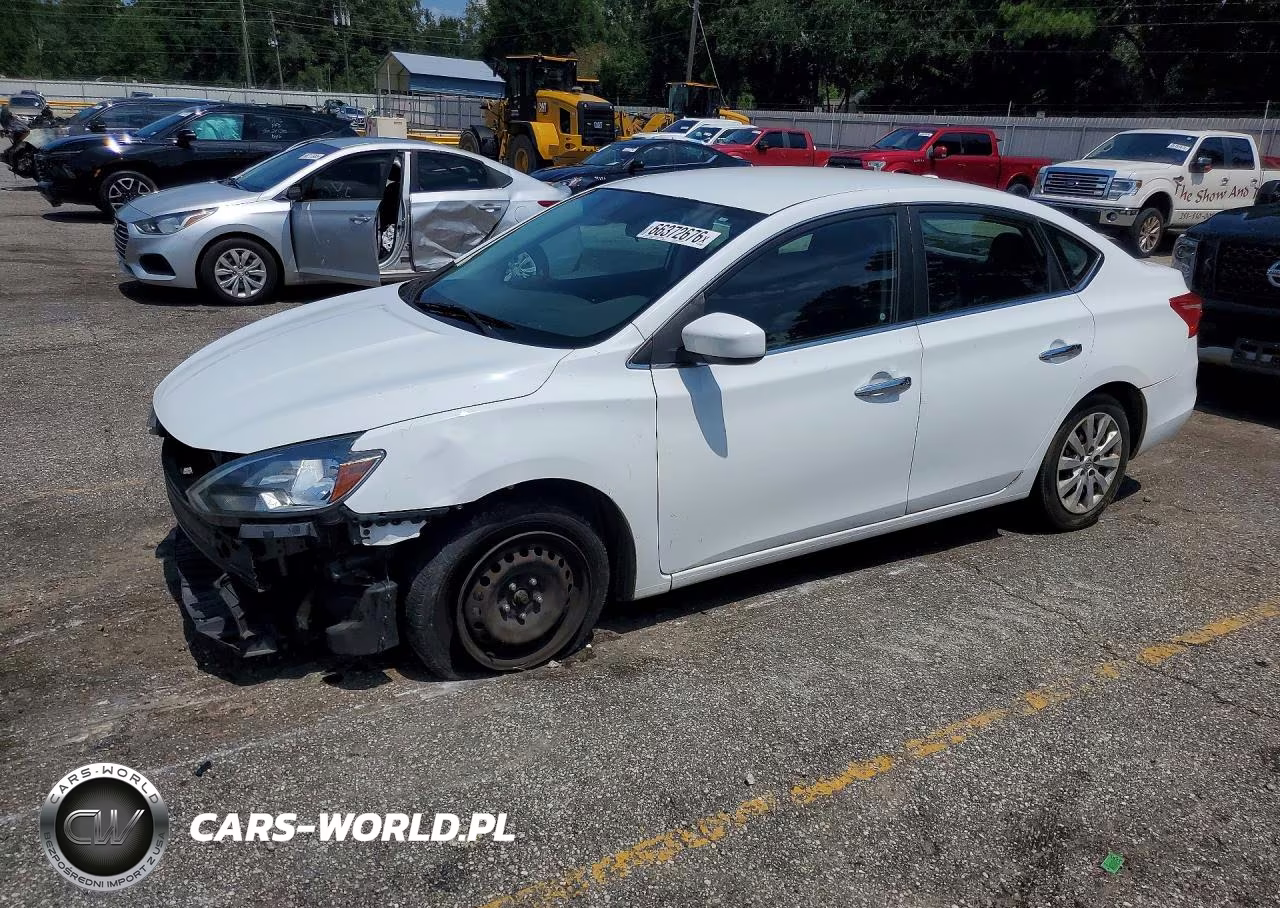 2017 Nissan Sentra Sv VIN:3N1AB7AP2HY277904 - 1