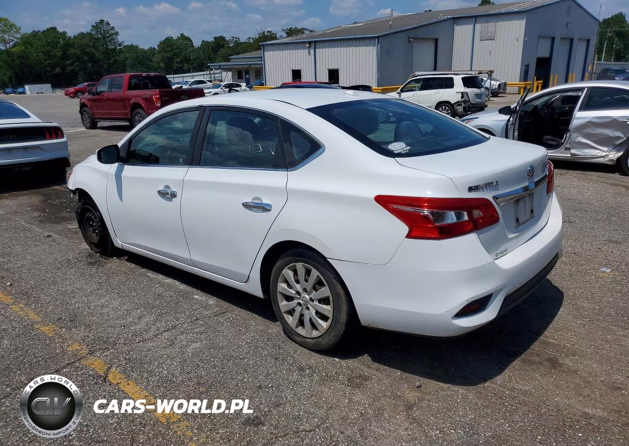 2017 Nissan Sentra Sv VIN:3N1AB7AP2HY277904 - 2