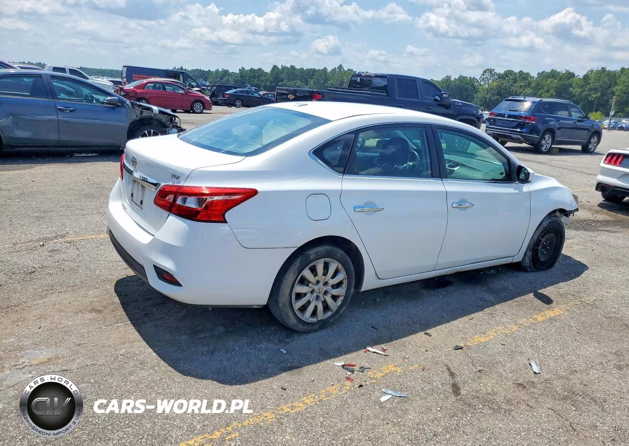 2017 Nissan Sentra Sv VIN:3N1AB7AP2HY277904 - 3