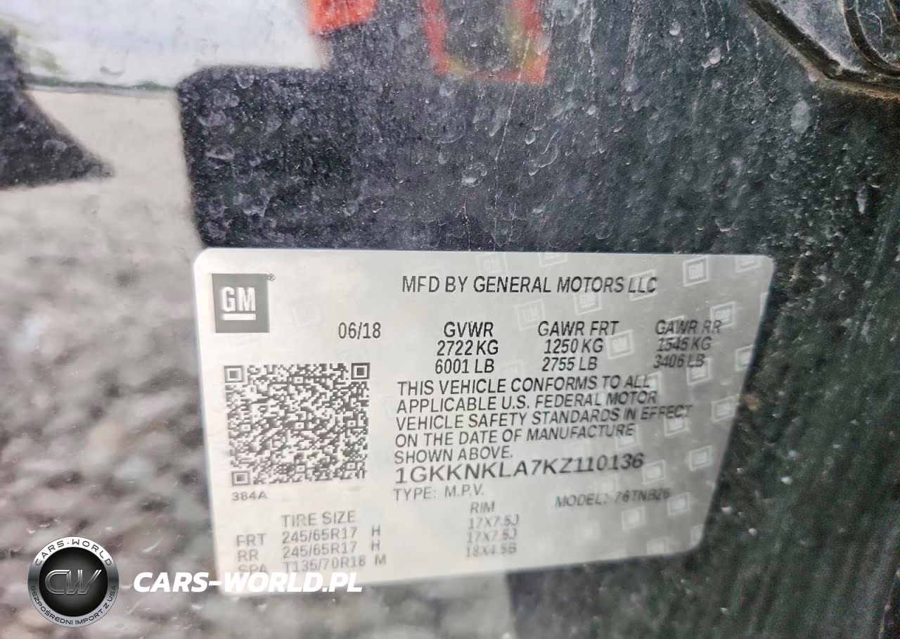 2019 GMC Acadia Sle VIN:1GKKNKLA7KZ110136 - 13