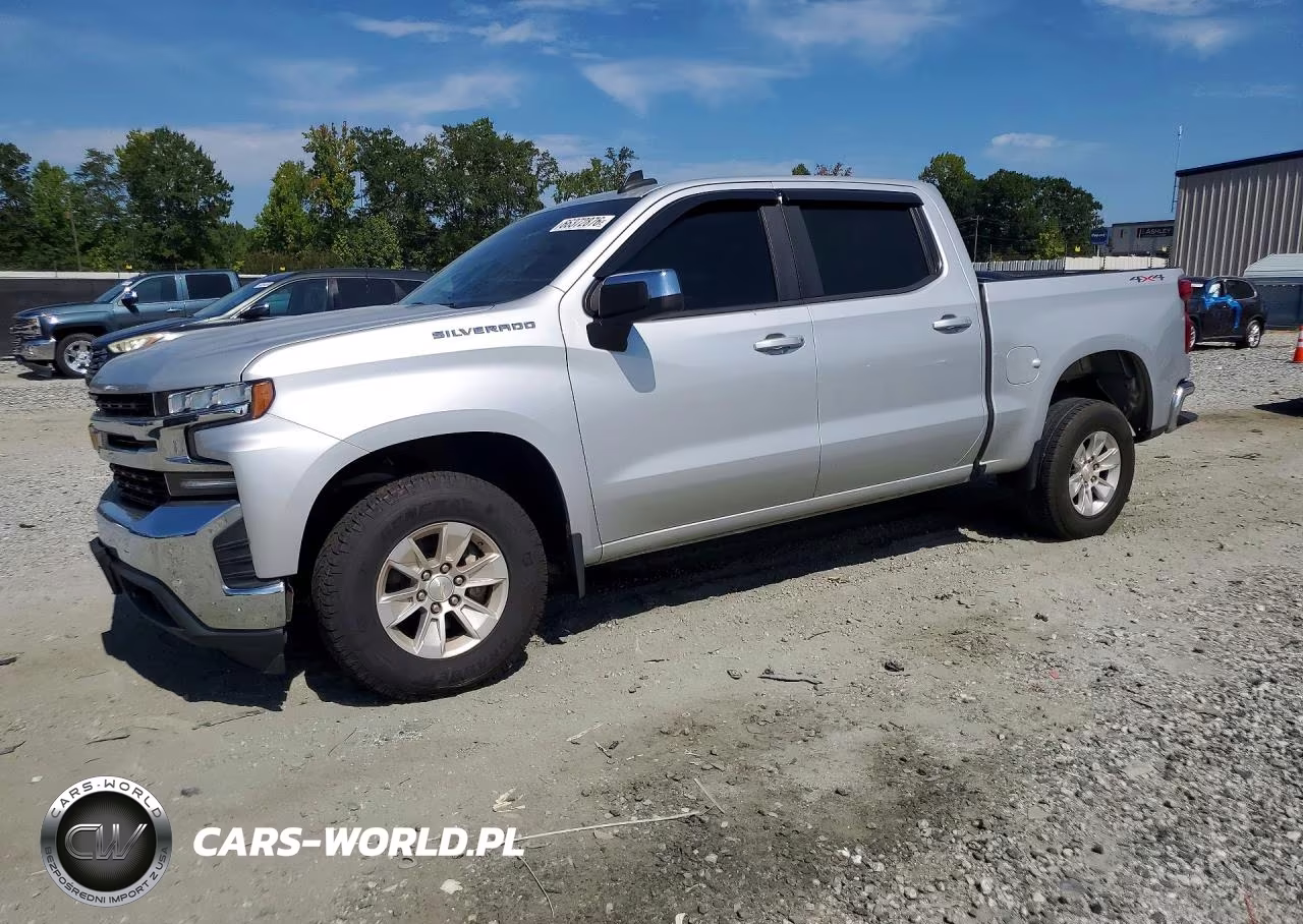 2019 Chevrolet Silverado K1500 Lt VIN:1GCPYDEK4KZ361125 - 1