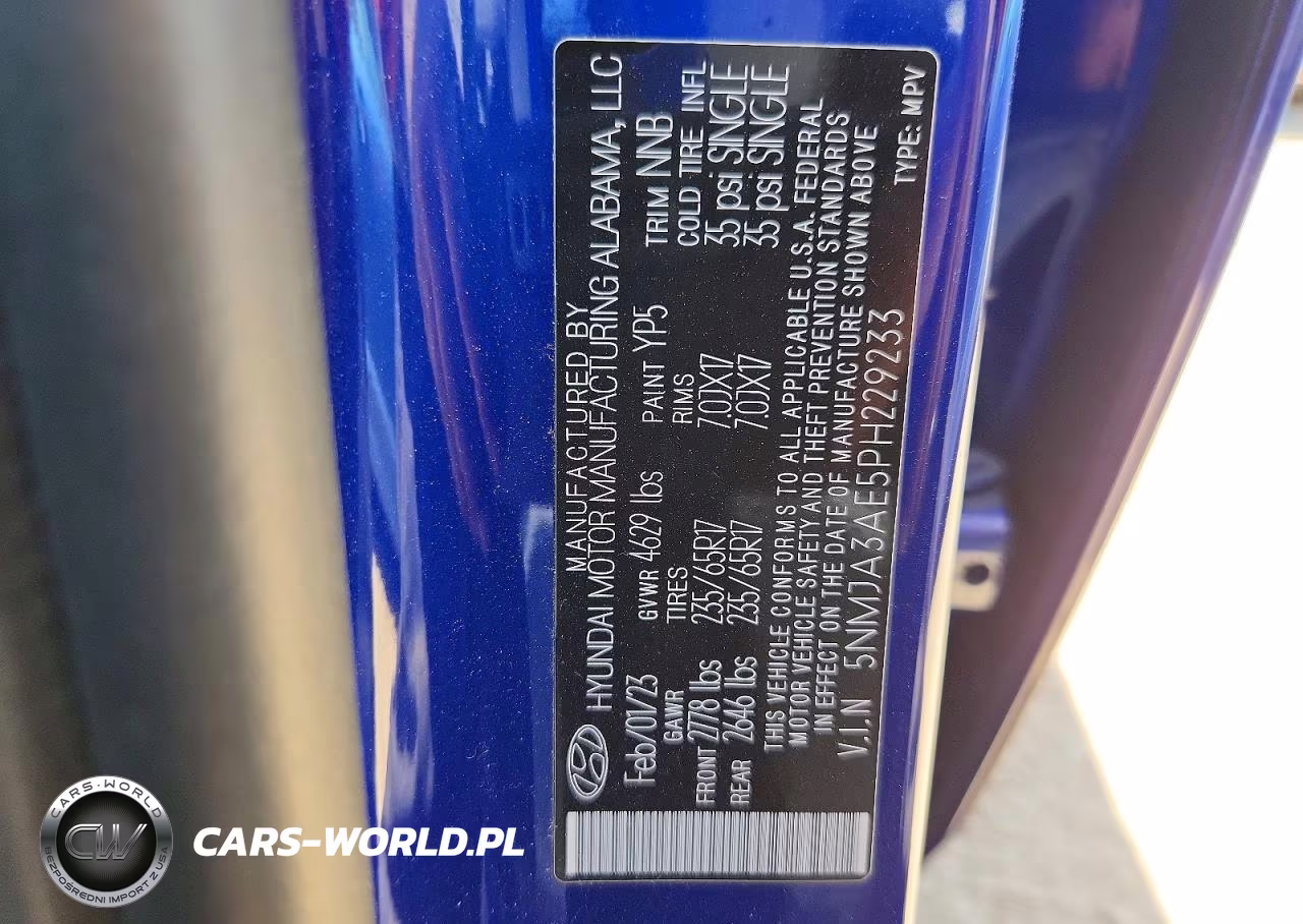 2023 Hyundai Tucson Se VIN:5NMJA3AE5PH229233 - 14