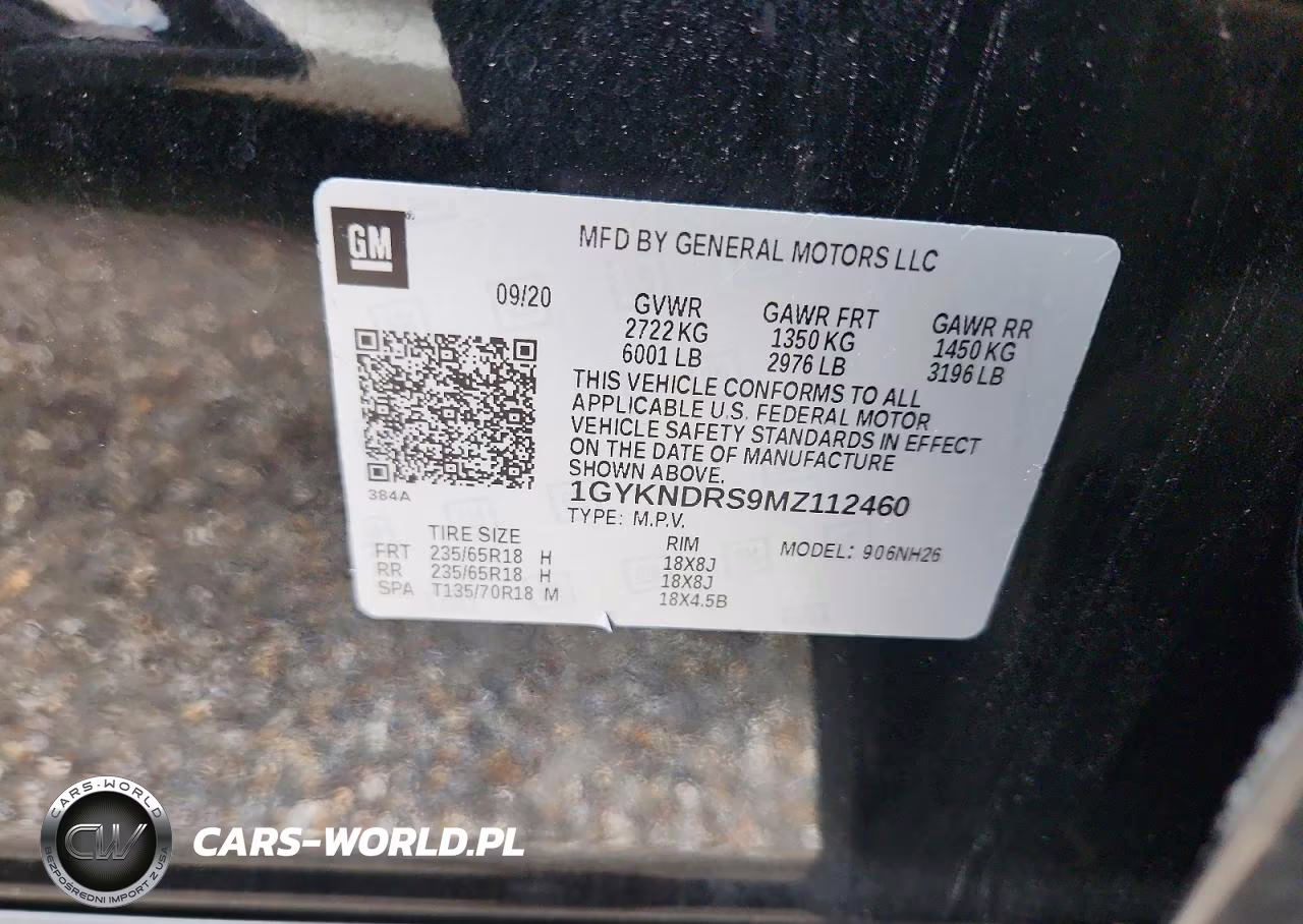 2021 Cadillac Xt5 Premium Luxury VIN:1GYKNDRS9MZ112460 - 13