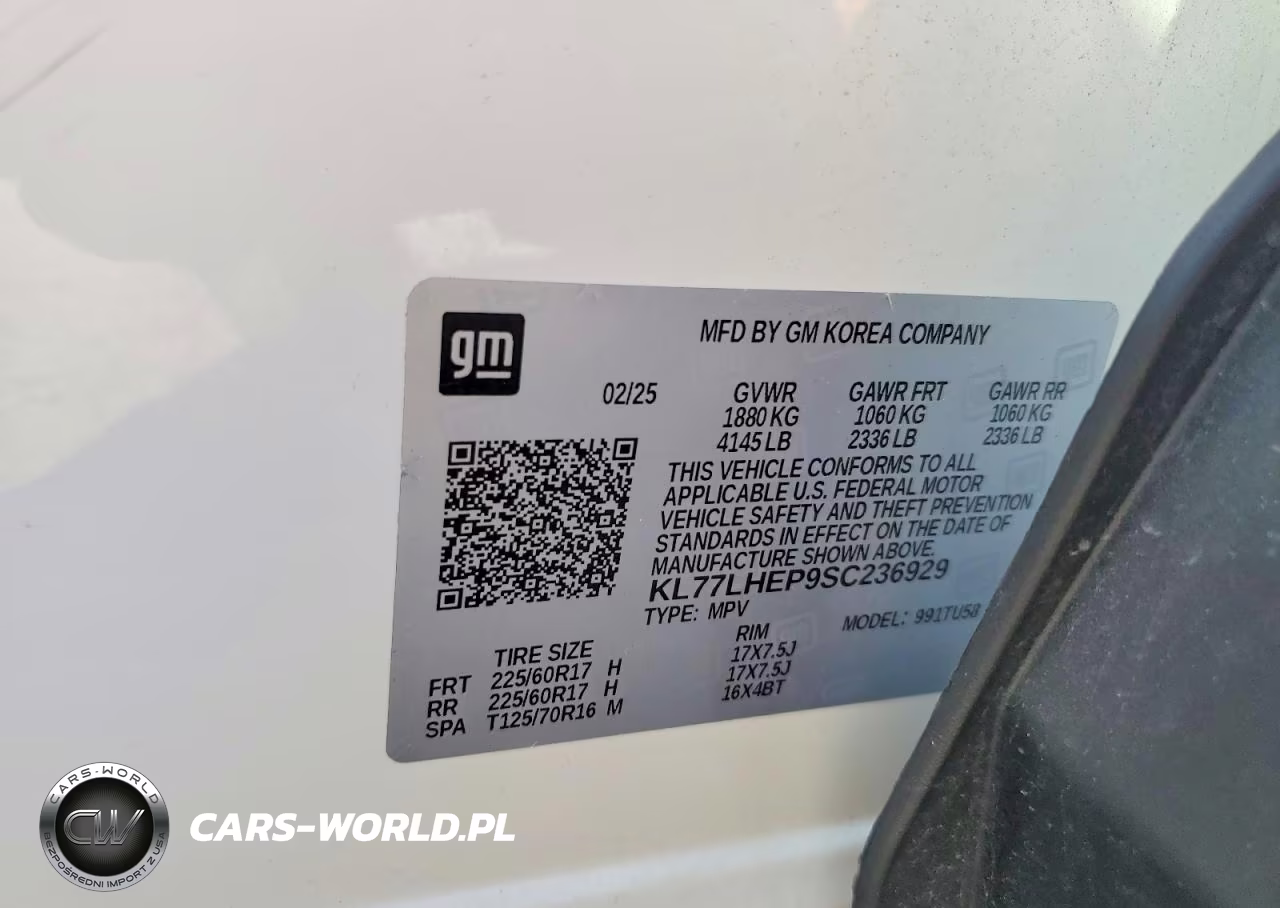 2025 Chevrolet Trax 1Lt VIN:KL77LHEP9SC236929 - 13