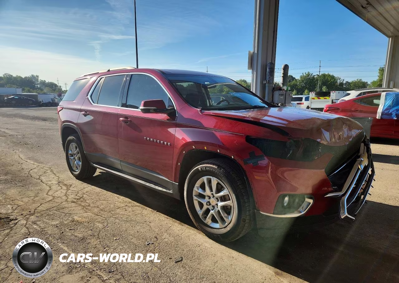 2019 Chevrolet Traverse Lt VIN:1GNERGKW4KJ280760 - 4