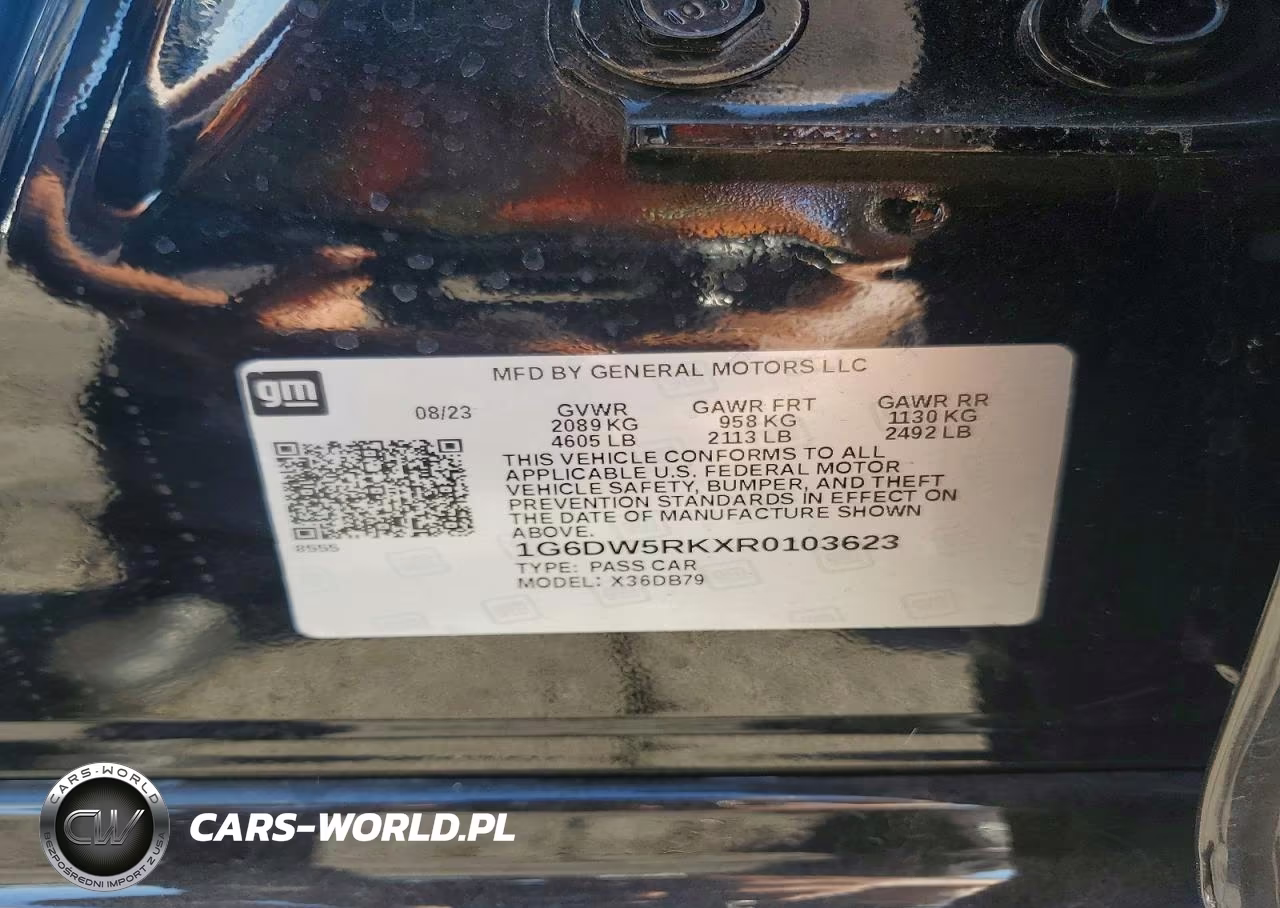 2024 Cadillac Ct5 Luxury VIN:1G6DW5RKXR0103623 - 12
