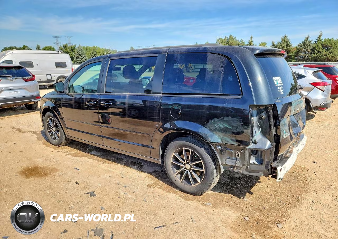 2017 Dodge Grand Caravan Gt VIN:2C4RDGEG2HR606833 - 2