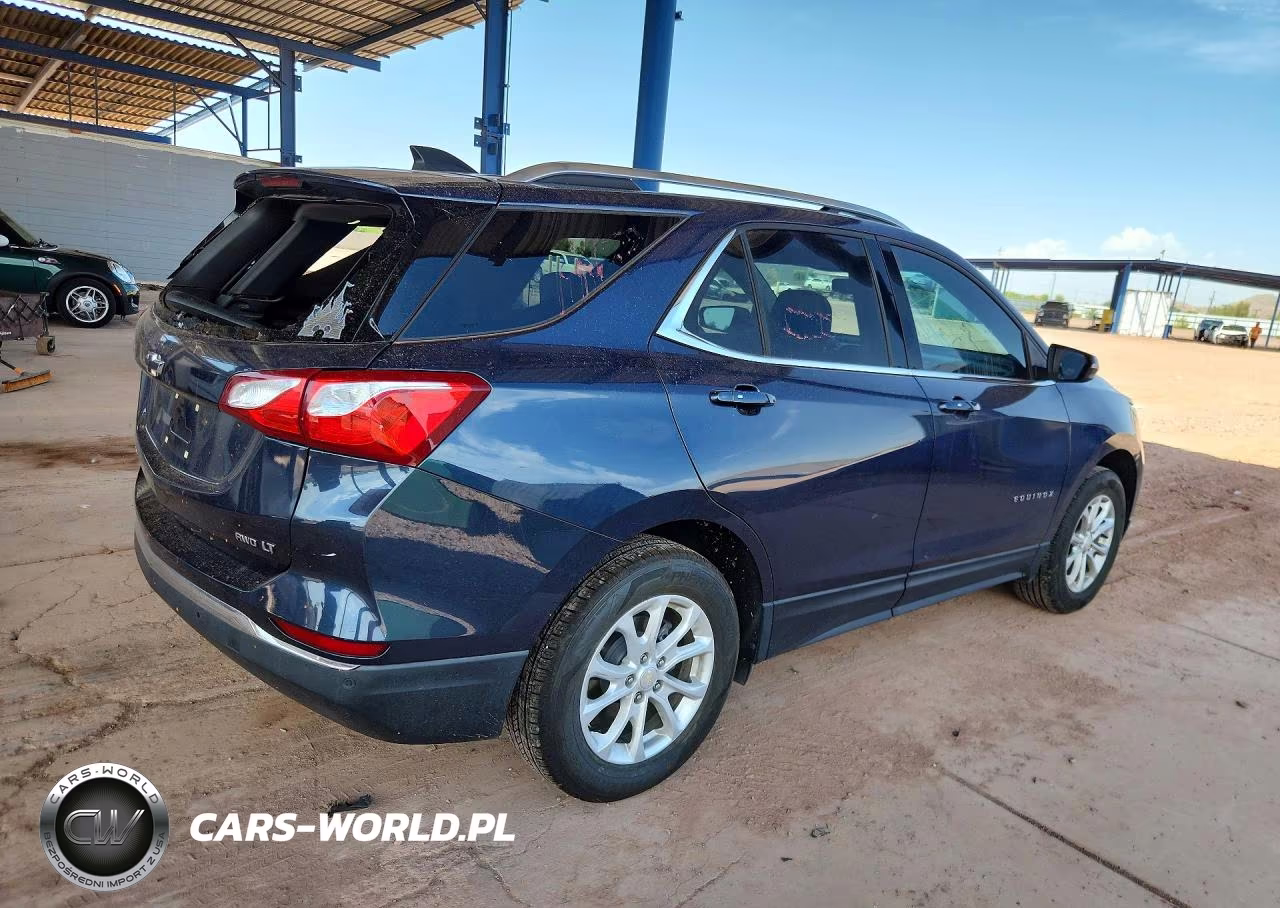 2018 Chevrolet Equinox Lt VIN:3GNAXSEV0JL306613 - 3