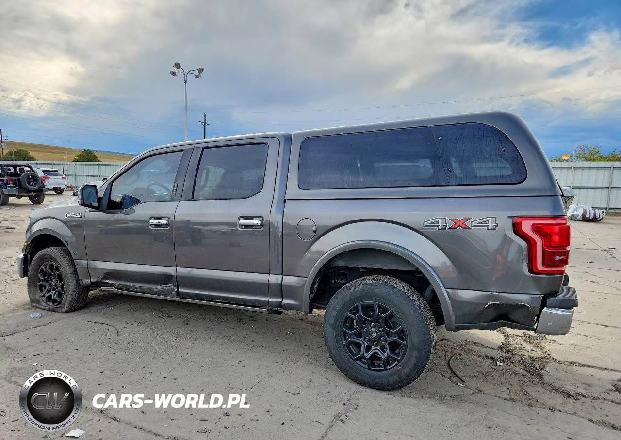 2015 Ford F150 Supercrew VIN:1FTEW1EF9FFB62500 - 2