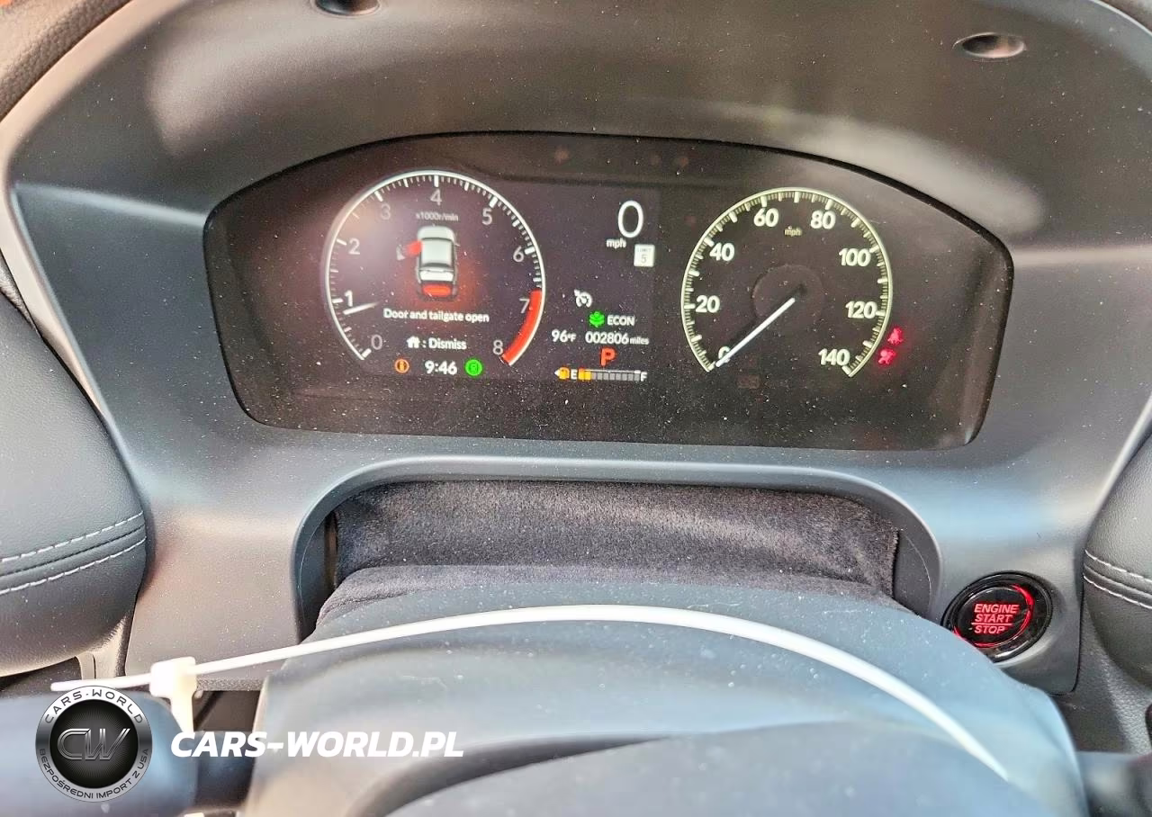2026 Honda Hr-V Exl VIN:3CZRZ1H73TM742358 - 9