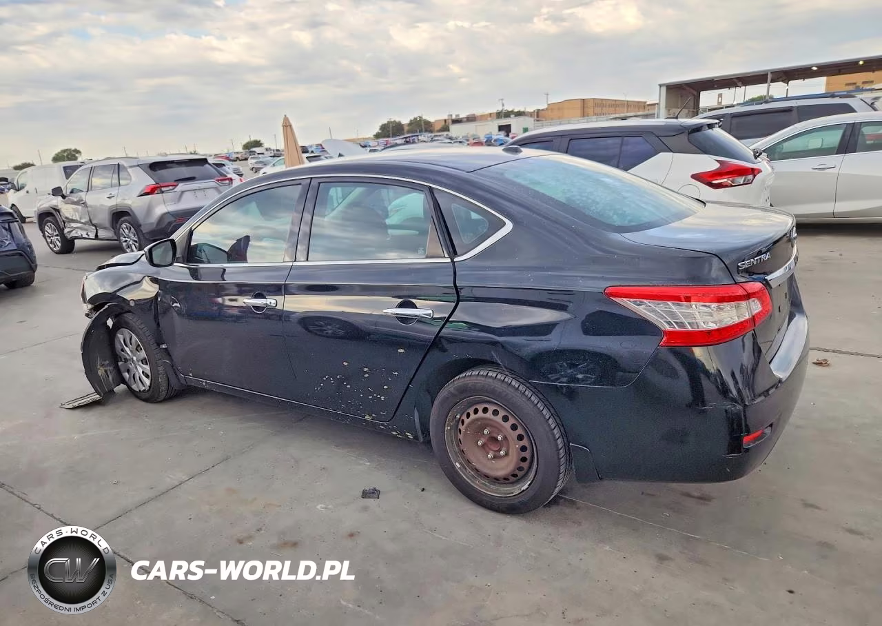 2015 Nissan Sentra Sv VIN:3N1AB7AP7FL666614 - 2