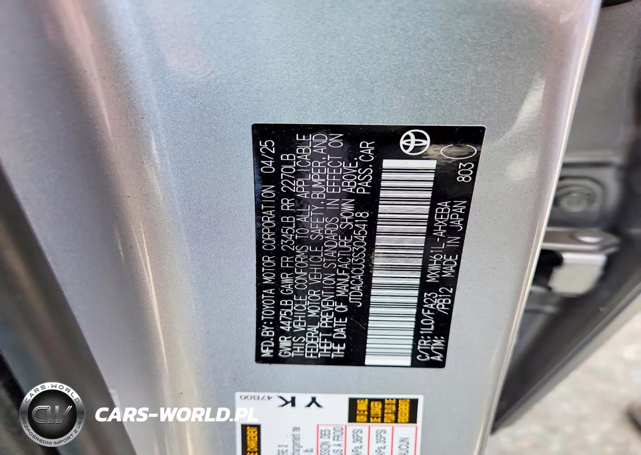 2025 Toyota Prius Plug-In Hybrid Se VIN:JTDACACU3S3045418 - 13