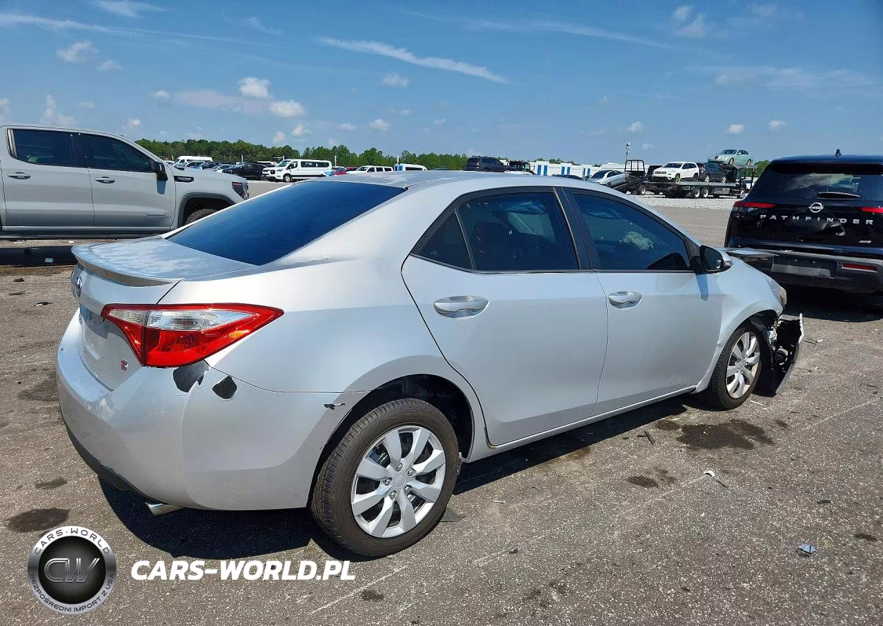 2014 Toyota Corolla S VIN:5YFBURHEXEP027902 - 3