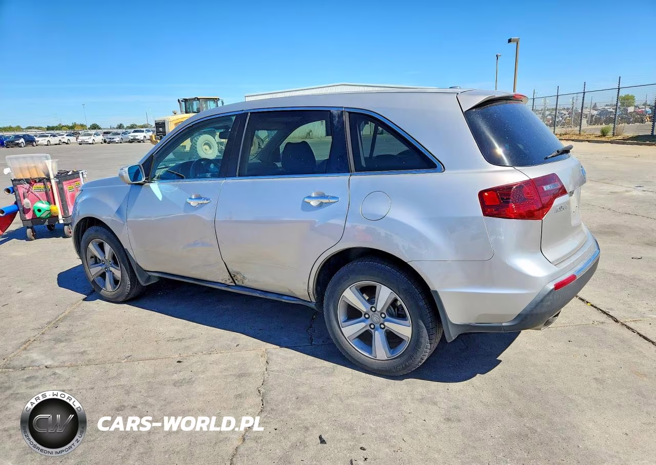 2012 Acura Mdx Technology VIN:2HNYD2H37CH516870 - 2