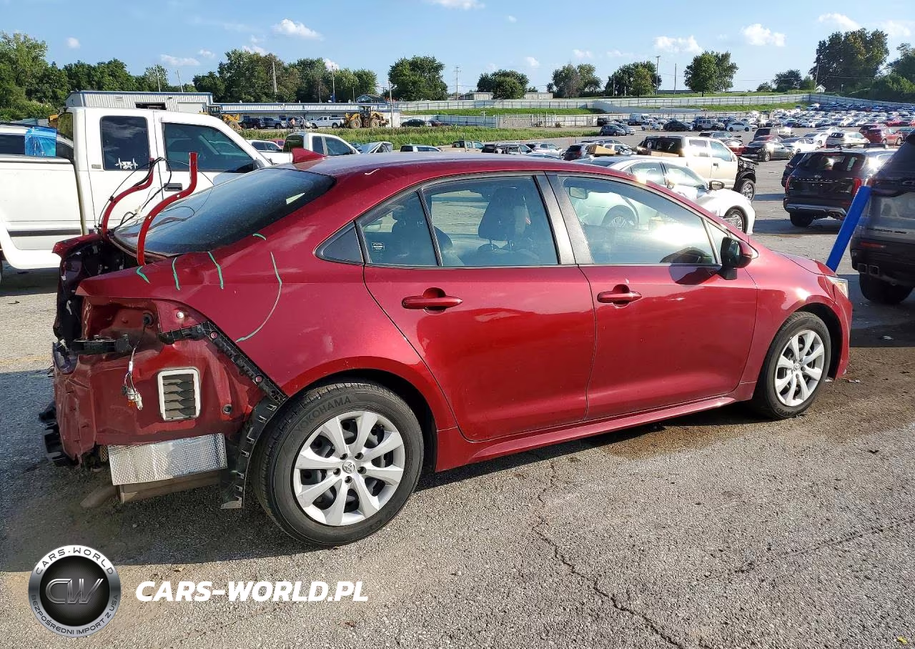 2022 Toyota Corolla Le VIN:JTDEPMAE0NJ218654 - 3