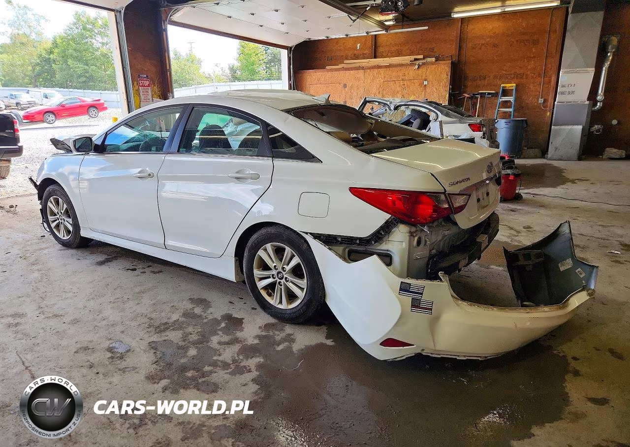 2014 Hyundai Sonata Gls VIN:5NPEB4AC2EH893489 - 2