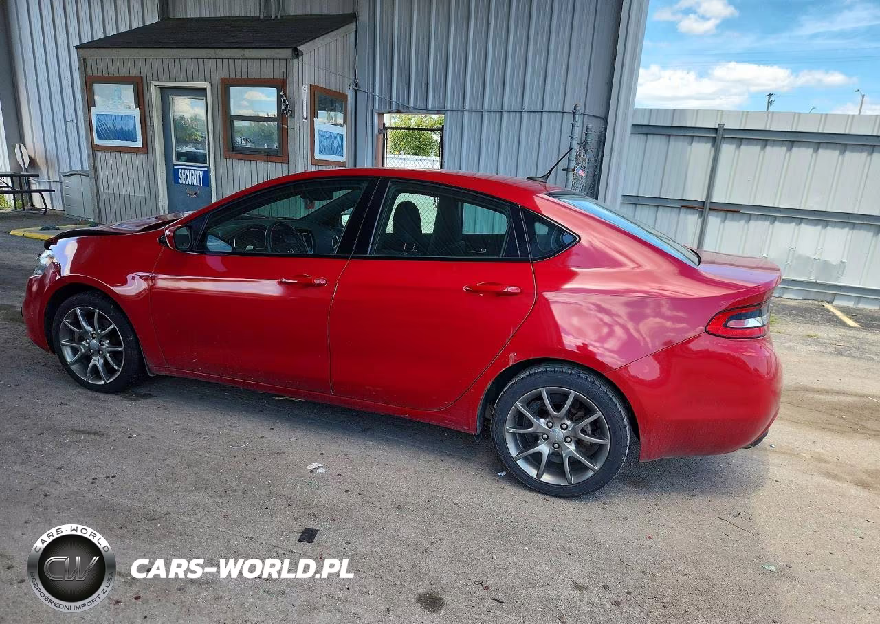 2014 Dodge Dart Sxt VIN:1C3CDFBB0ED702584 - 2