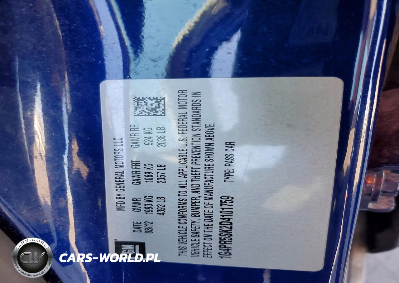 2013 Buick Verano Convenience VIN:1G4PR5SK2D4101759 - 12