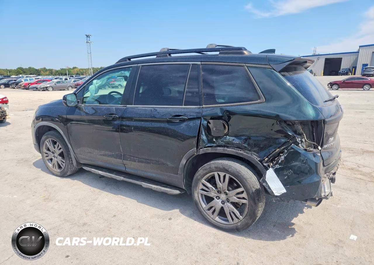2019 Honda Passport Exl VIN:5FNYF8H55KB012066 - 2