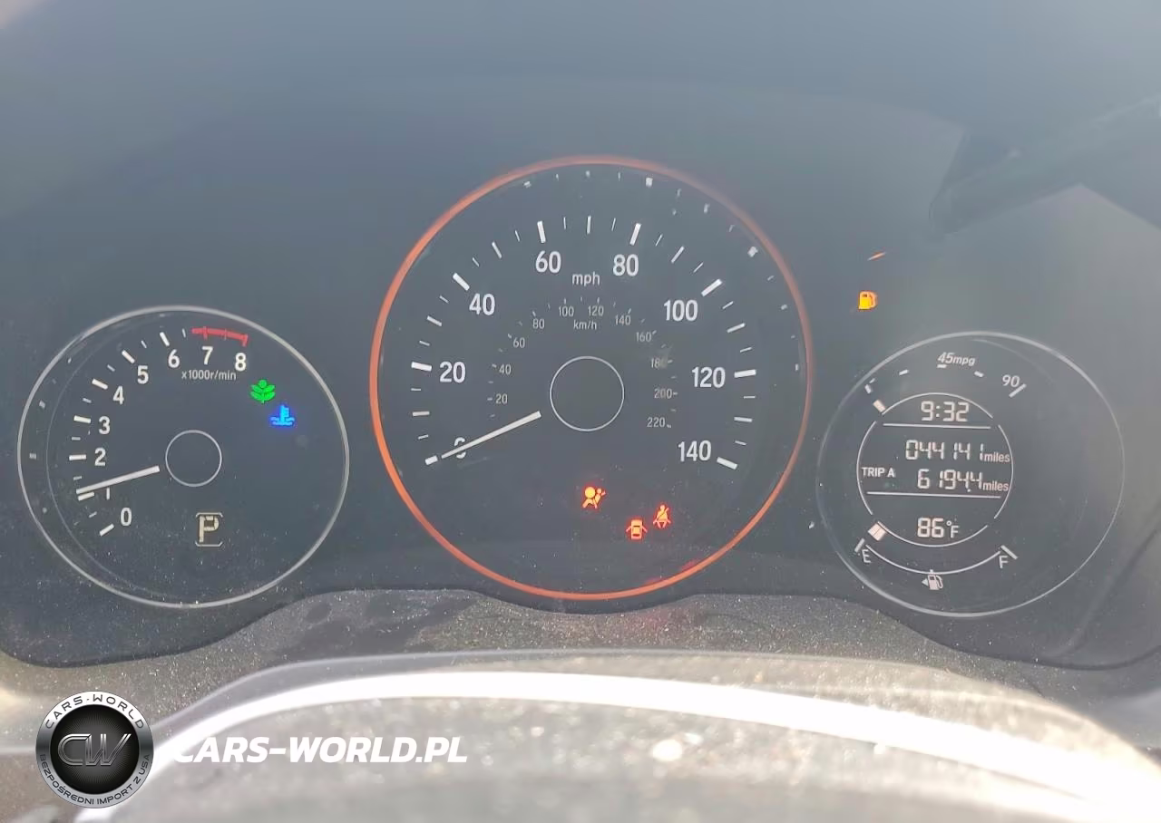 2016 Honda Hr-V Lx VIN:3CZRU5H36GM721710 - 9