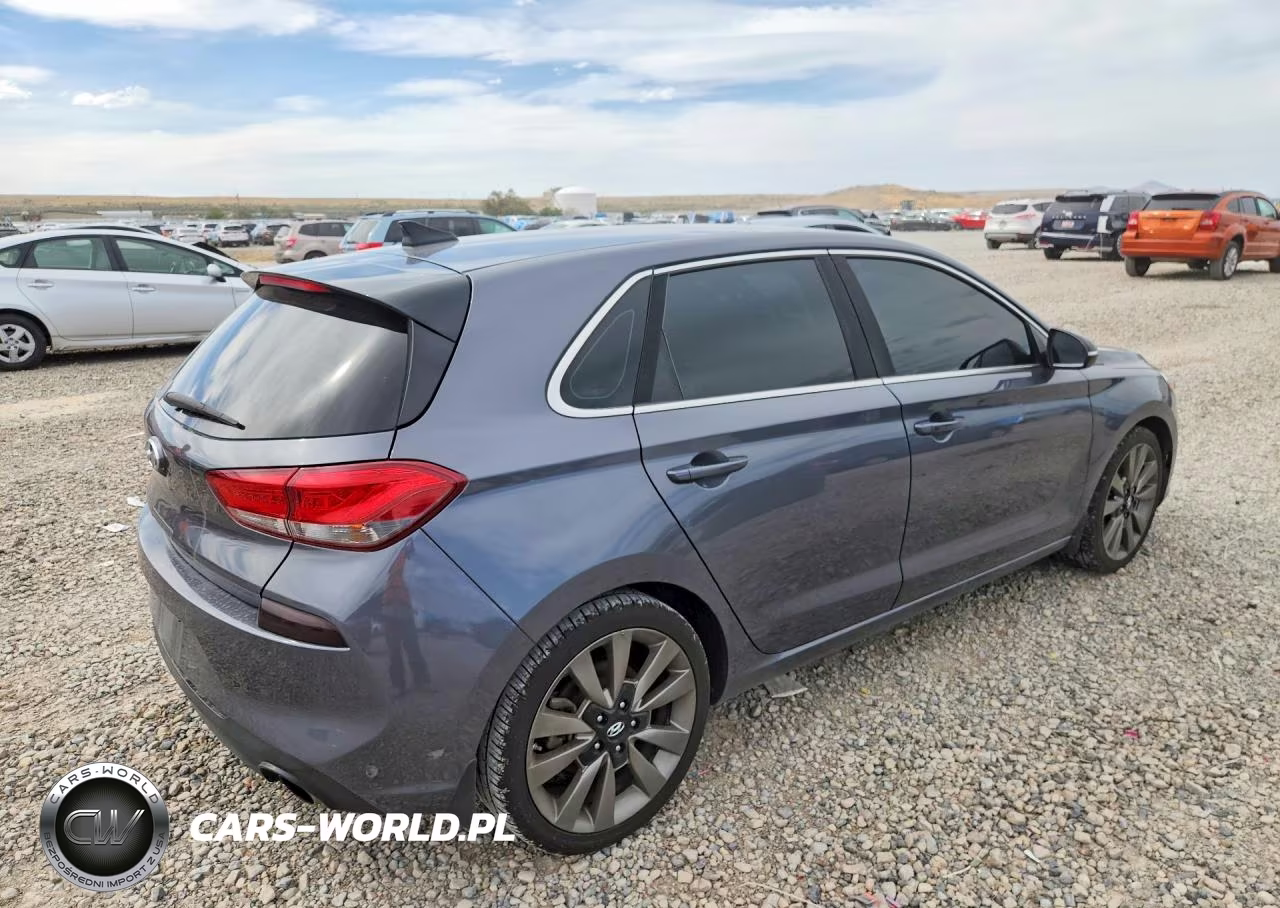 2018 Hyundai Elantra Gt Sport VIN:KMHH55LC1JU009657 - 3