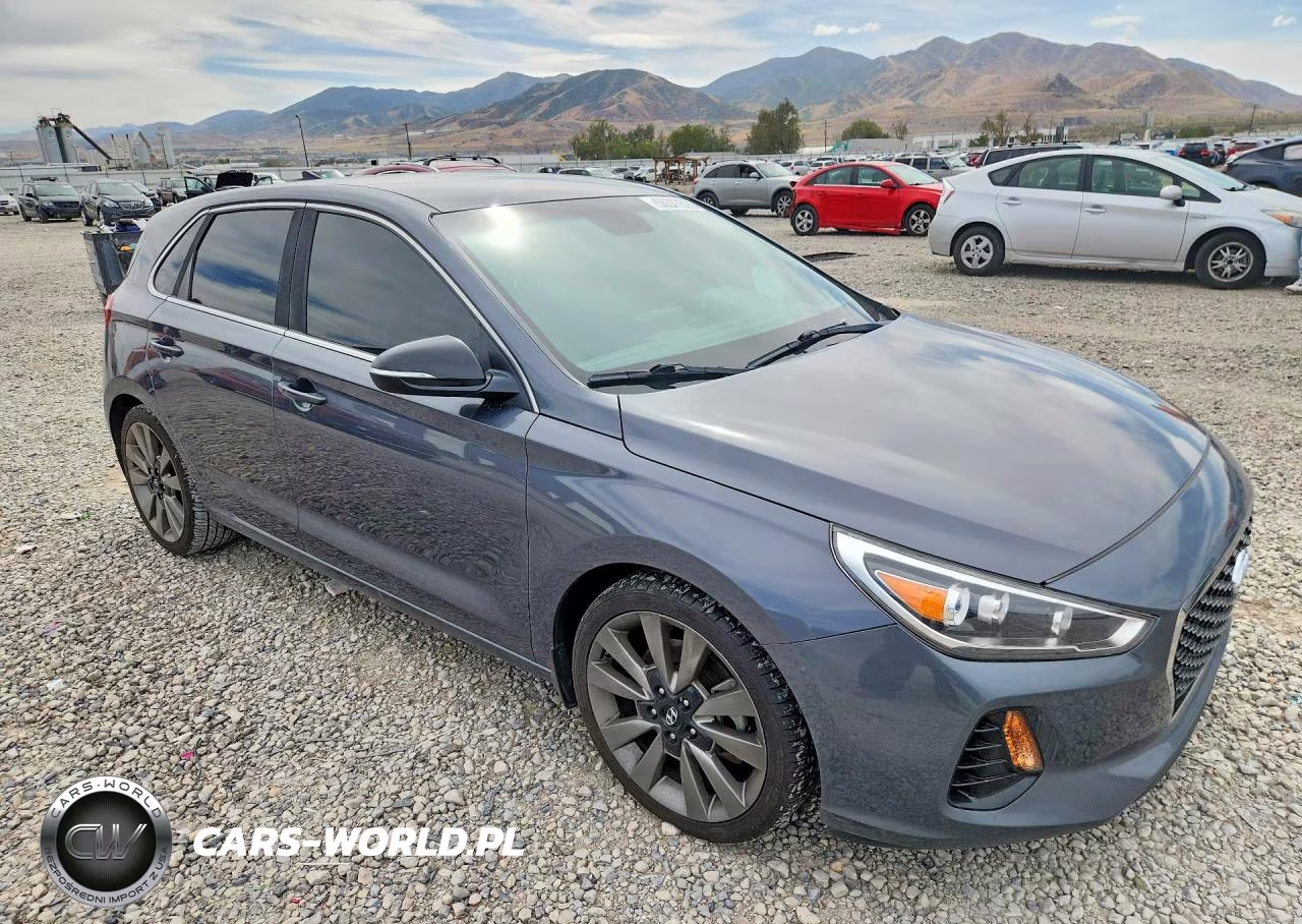 2018 Hyundai Elantra Gt Sport VIN:KMHH55LC1JU009657 - 4