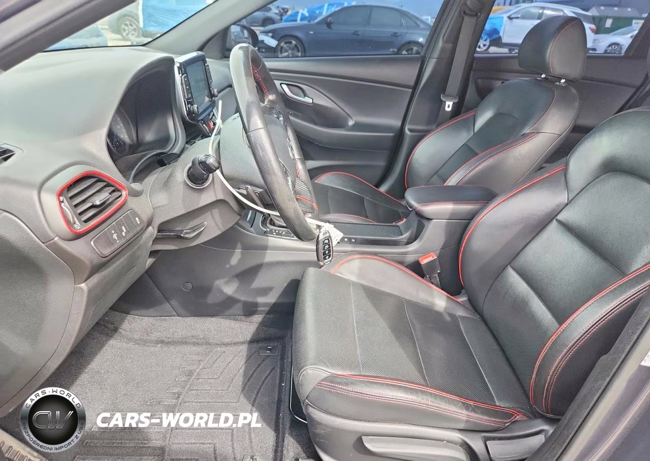 2018 Hyundai Elantra Gt Sport VIN:KMHH55LC1JU009657 - 7