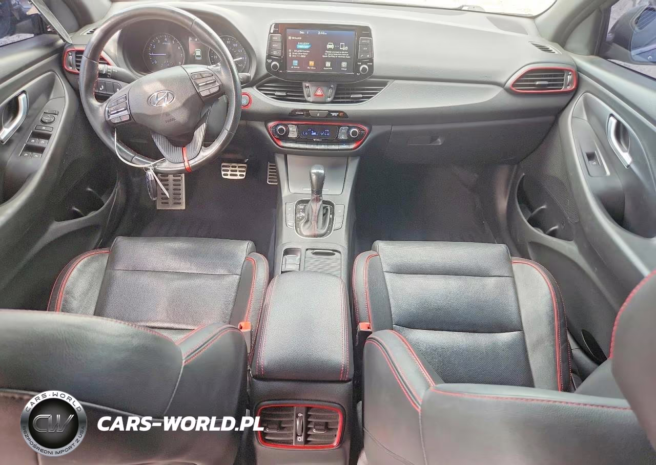 2018 Hyundai Elantra Gt Sport VIN:KMHH55LC1JU009657 - 8