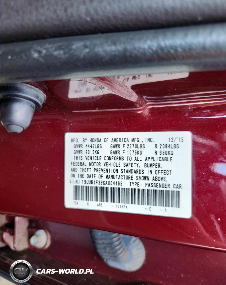 2016 Acura Tlx VIN:19UUB1F36GA004465 - 12