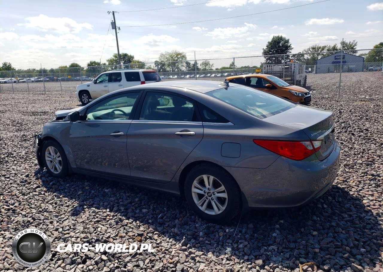 2013 Hyundai Sonata Gls VIN:5NPEB4AC4DH625915 - 2
