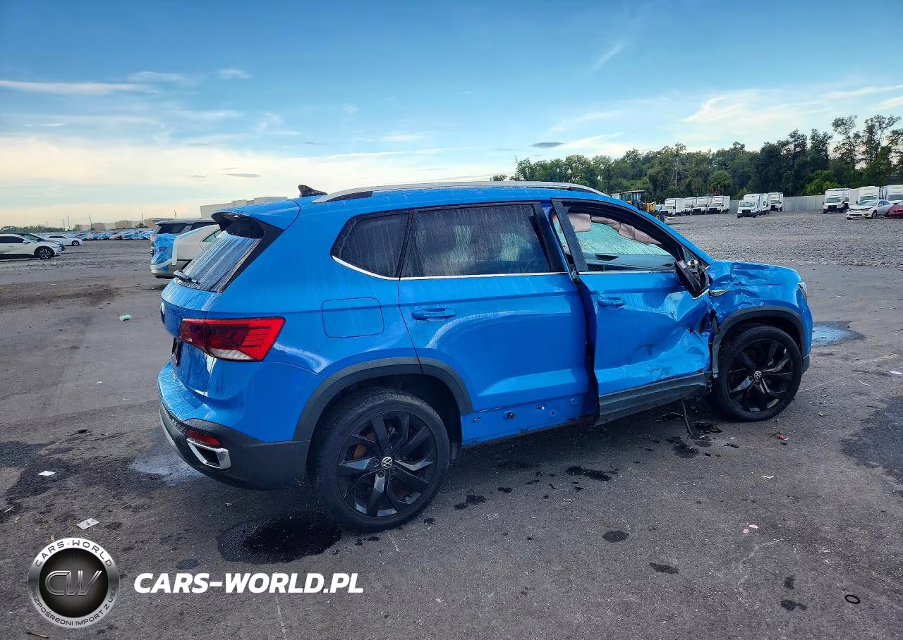2022 Volkswagen Taos Se VIN:3VVTX7B26NM046244 - 3