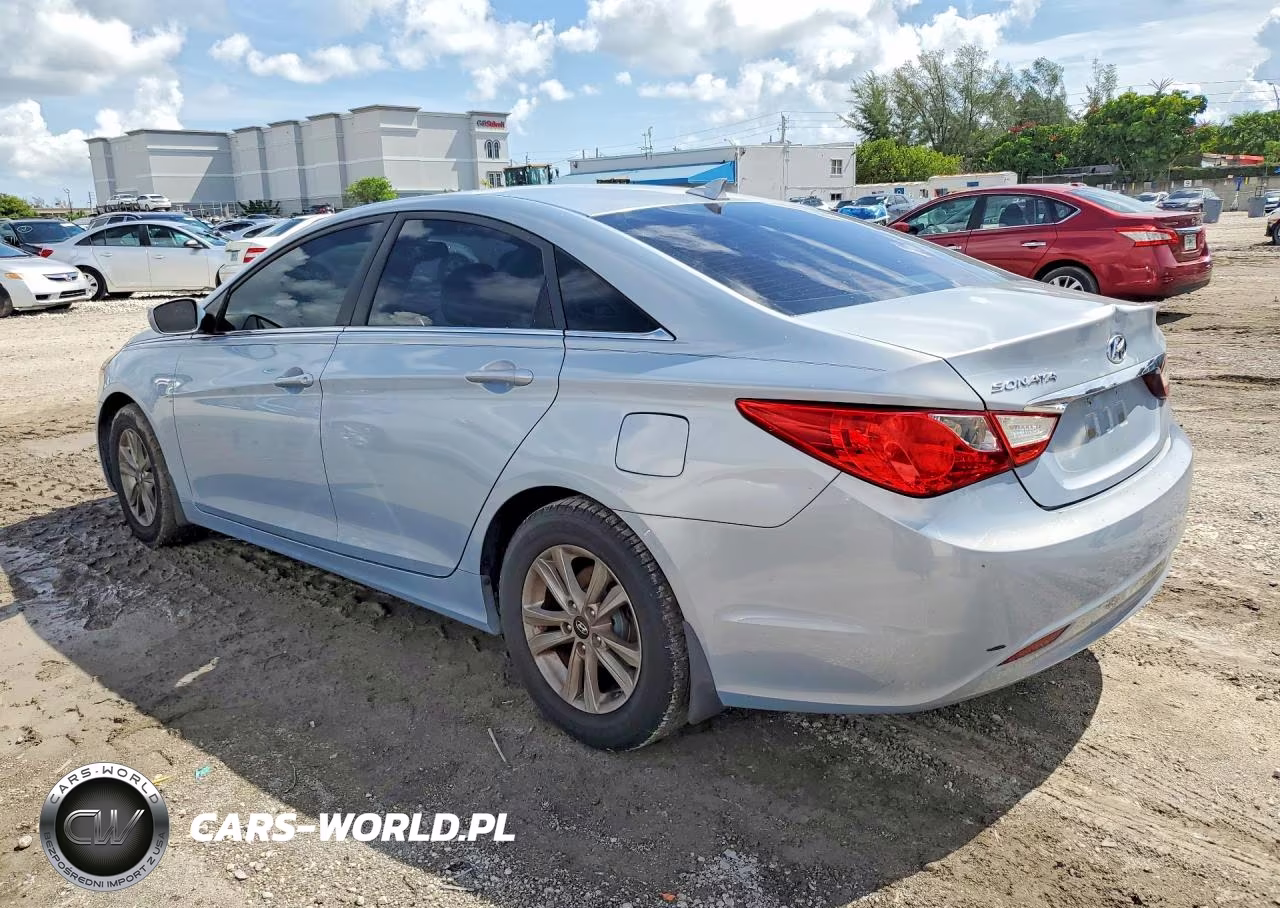2013 Hyundai Sonata Gls VIN:5NPEB4AC3DH722586 - 2