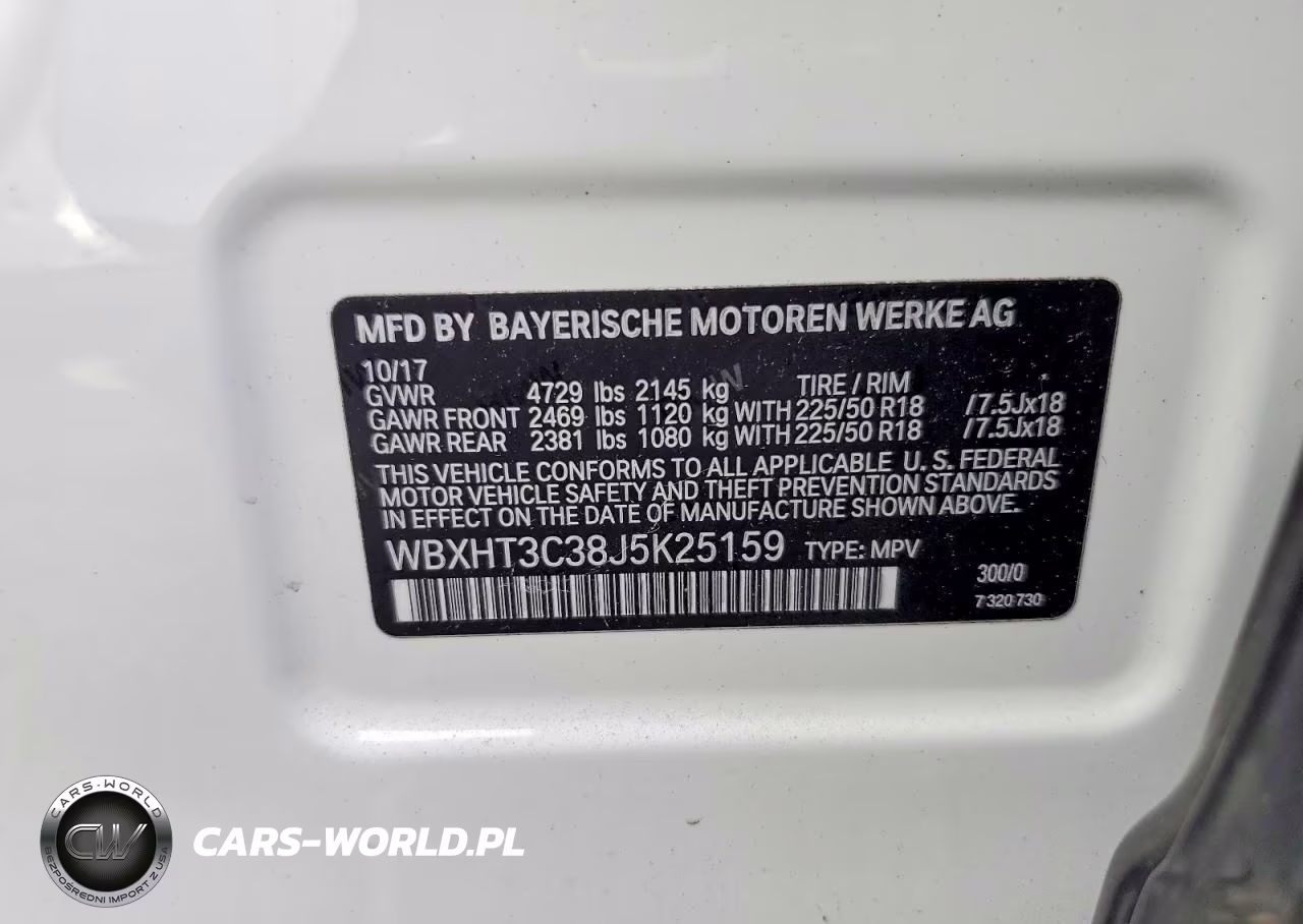 2018 BMW X1 xDrive28I VIN:WBXHT3C38J5K25159 - 13