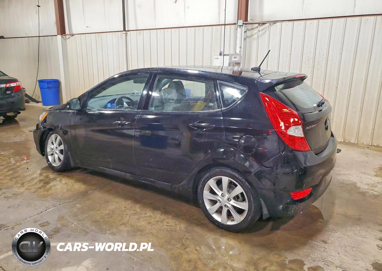 2013 Hyundai Accent Se VIN:KMHCU5AE1DU076376 - 2