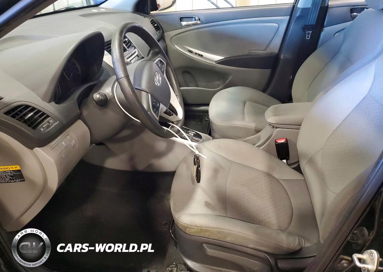 2013 Hyundai Accent Se VIN:KMHCU5AE1DU076376 - 7