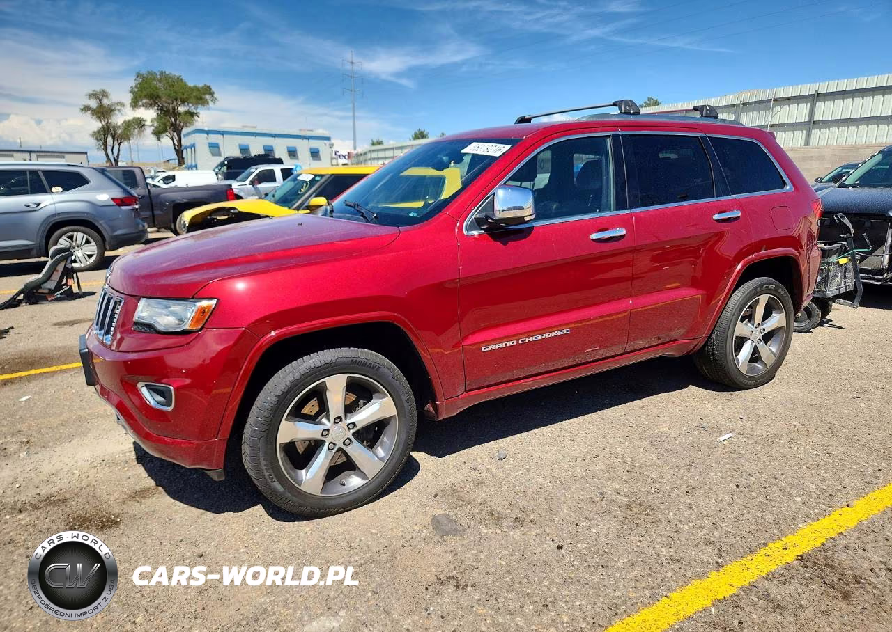 2014 Jeep Grand Cherokee Overland VIN:1C4RJFCM6EC362166 - 1