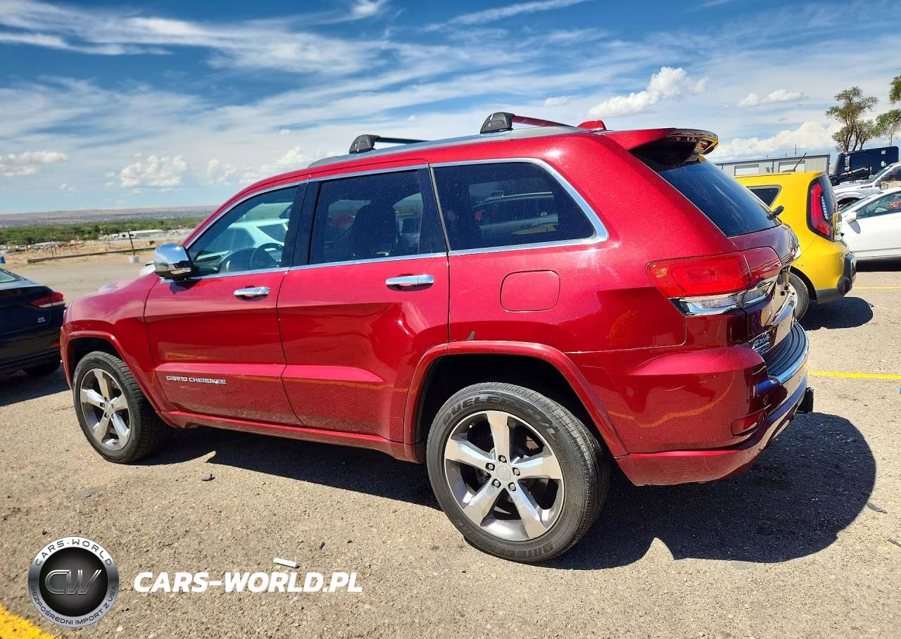 2014 Jeep Grand Cherokee Overland VIN:1C4RJFCM6EC362166 - 2
