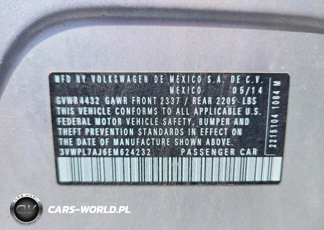 2014 Volkswagen Jetta Tdi VIN:3VWPL7AJ6EM624232 - 13