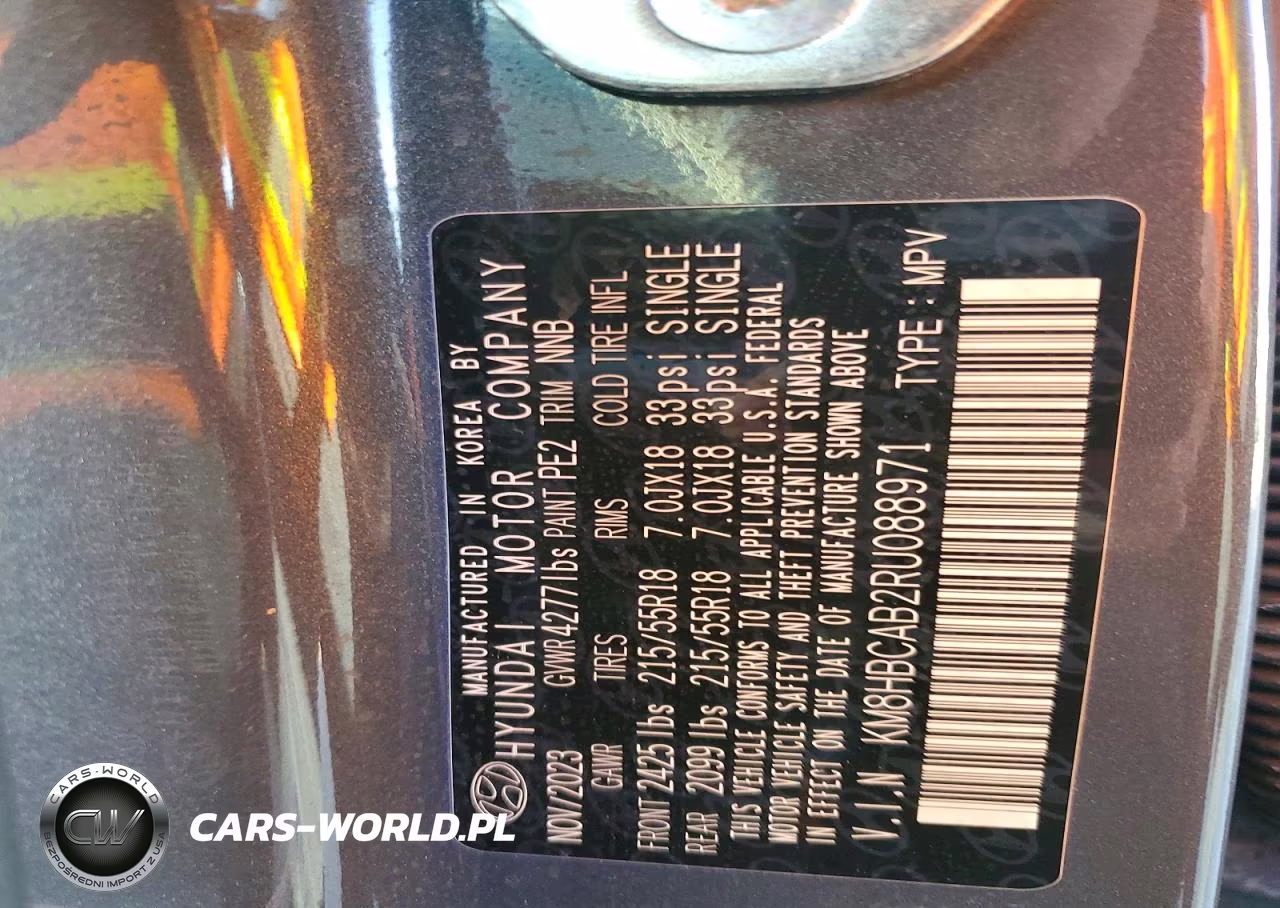 2024 Hyundai Kona Sel VIN:KM8HBCAB2RU088971 - 13