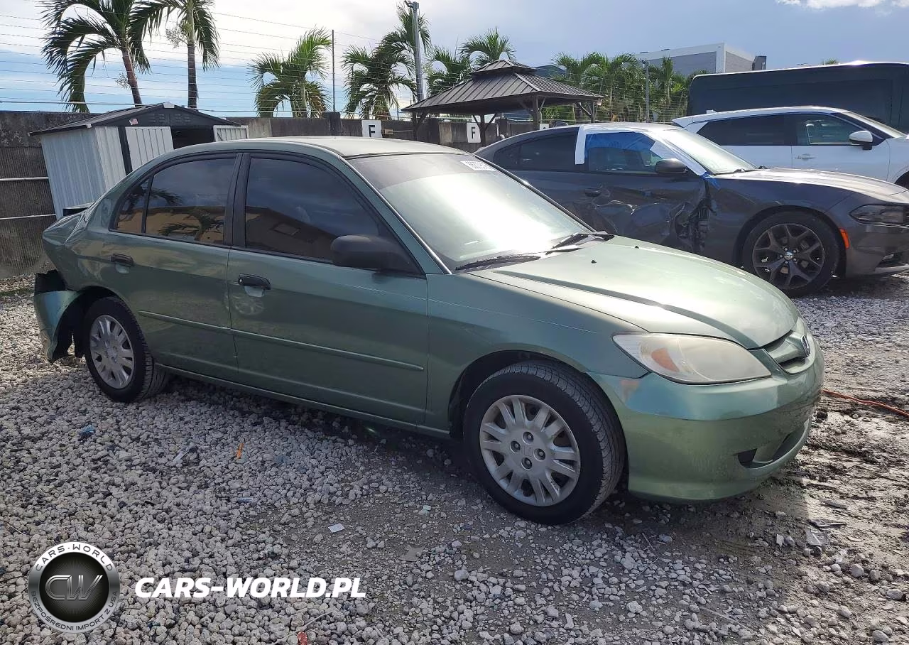 2004 Honda Civic Lx VIN:2HGES16534H514307 - 4