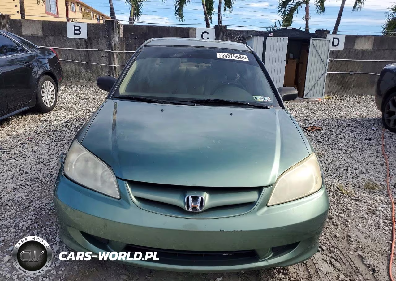 2004 Honda Civic Lx VIN:2HGES16534H514307 - 5