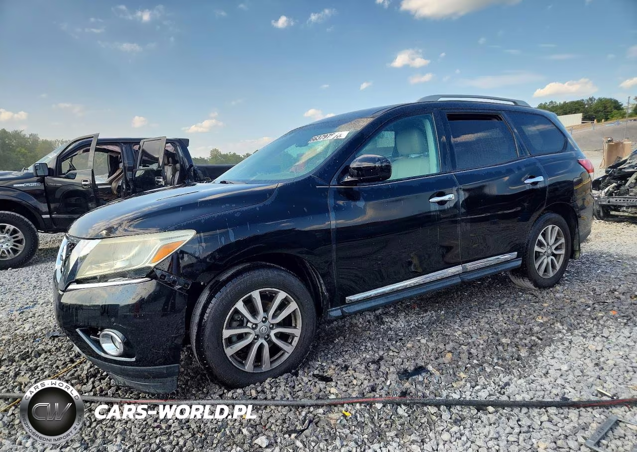 2014 Nissan Pathfinder Sl VIN:5N1AR2MN4EC632240 - 1