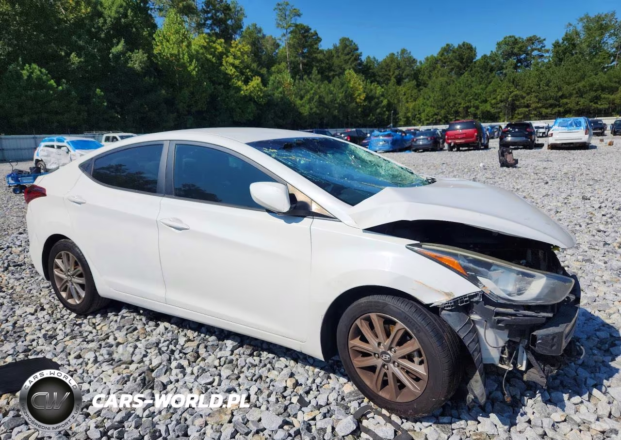 2014 Hyundai Elantra Se VIN:5NPDH4AE4EH488147 - 4