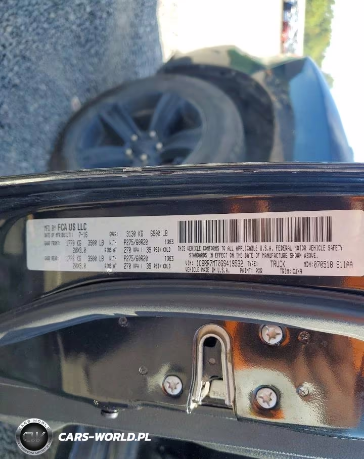 2016 Ram 1500 Sport VIN:1C6RR7MT0GS419532 - 12