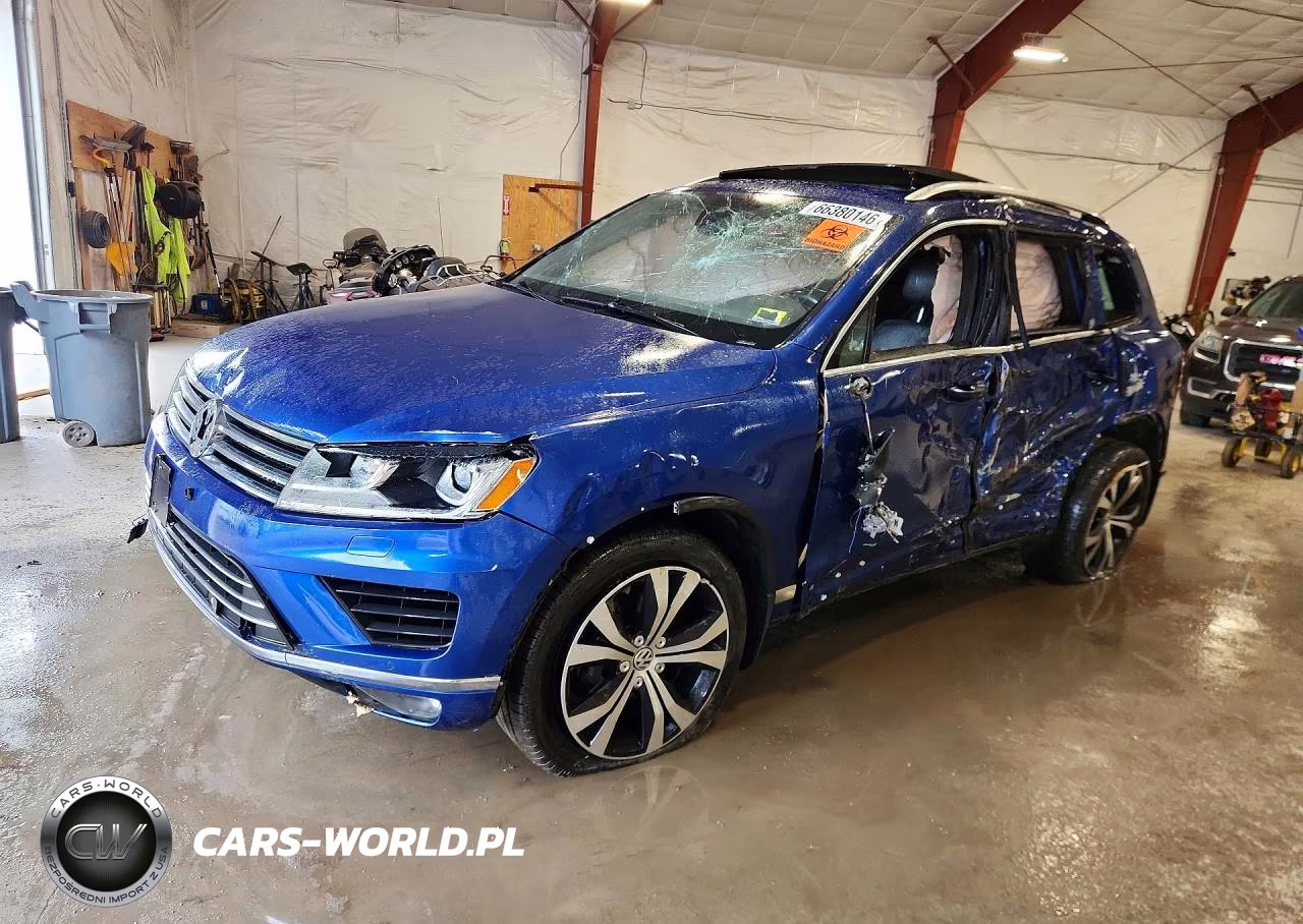 2017 Volkswagen Touareg Wolfsburg VIN:WVGRF7BP4HD006313 - 1