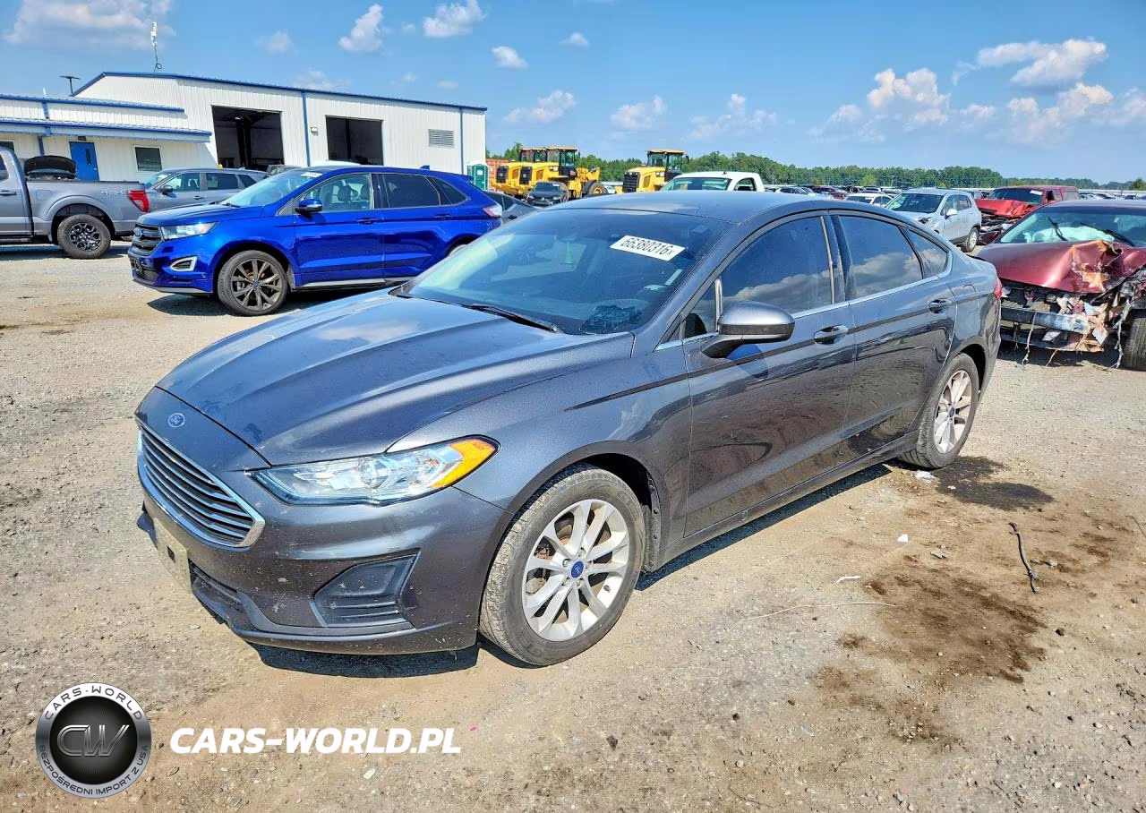 2020 Ford Fusion Se VIN:3FA6P0HD5LR184004 - 1