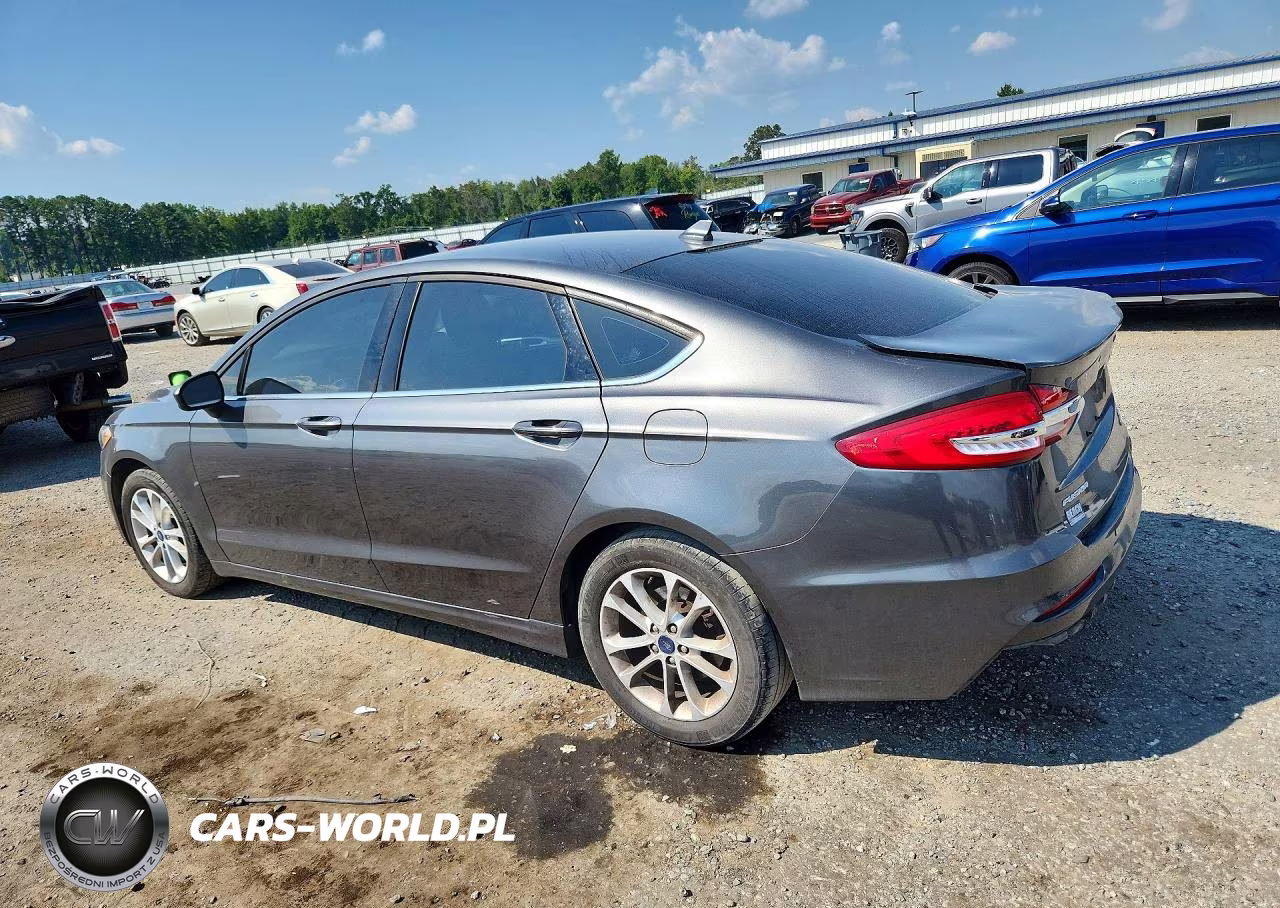2020 Ford Fusion Se VIN:3FA6P0HD5LR184004 - 2
